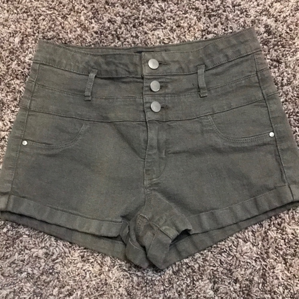 High waist shorts